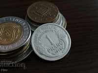 Νομίσματα - Γαλλία - 1 φράγκο 1945