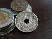 Mонета - Франция - 25 сентима | 1930г.