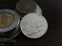 Монета - САЩ - 1/4 (четвърт) долар (Минесота)  | 2005г.