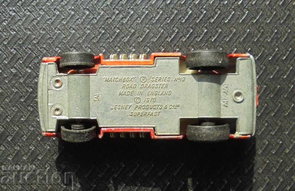 1970 Παλιό μεταλλικό τρόλεϊ MATCHBOX Series 19 Road Dragster με τιμή 14.99 BGN | € 7.66 1970 Παλιό μεταλλικό τρόλεϊ MATCHBOX Series 19 Road Dragster με τιμή 14.99 BGN | € 7.66