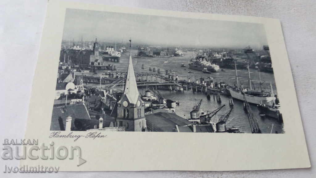 Carte poștală Hamburg Hafen