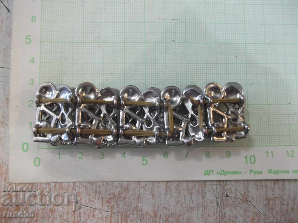 Metal chain inlaid with extensible stones - 5 Metal chain inlaid with extensible stones - 5