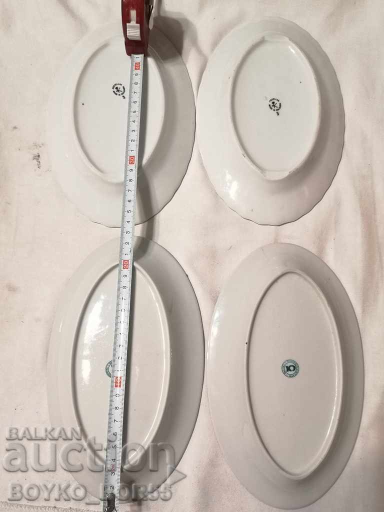 Auction  Four Ancient Soc 60s Porcelain Bulgarian Plate