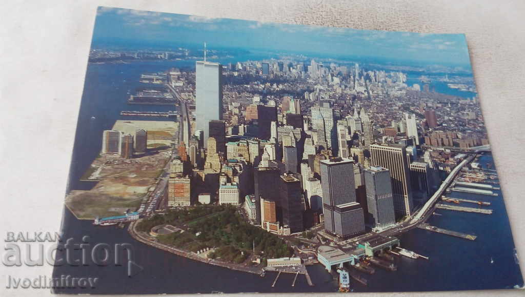 Postcard New York City Manhattan Island 2000