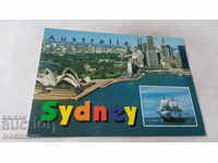 1999 Sydney Spectacular Harbour Carte poștală