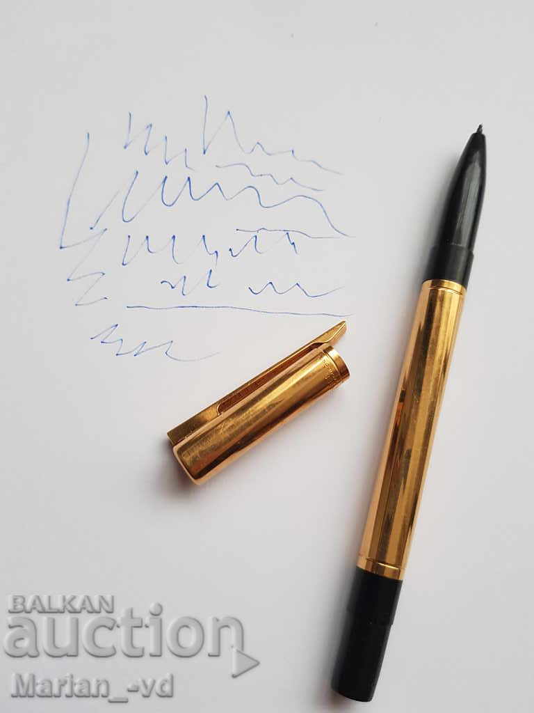 Very rare gilded Waterman marker - 7 Very rare gilded Waterman marker - 7