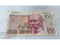 Belgia 100 de franci 1982