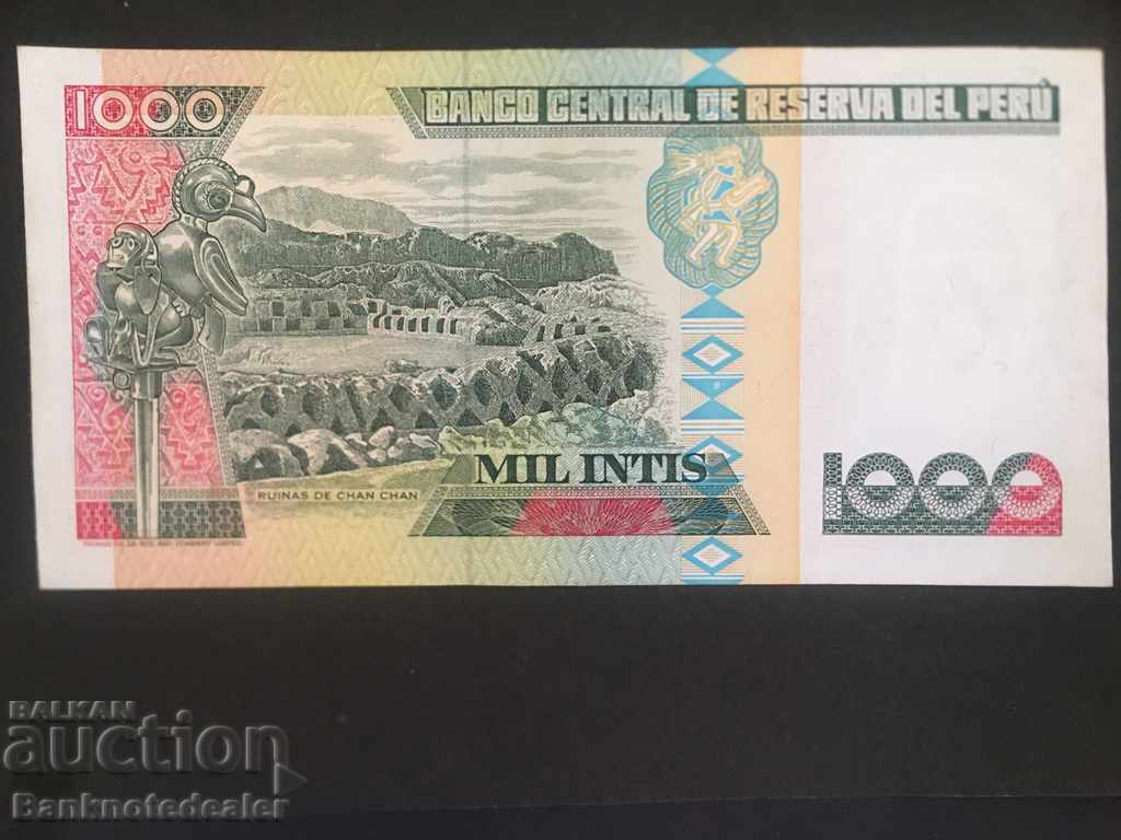 Peru 1000 intis 1988 Pick 136 Ref 1463 με τιμή 1.00 BGN | € 0.51 Peru 1000 intis 1988 Pick 136 Ref 1463 με τιμή 1.00 BGN | € 0.51