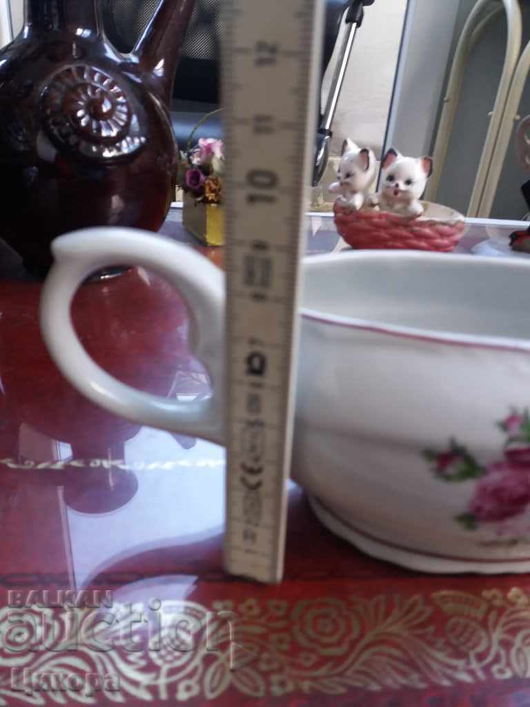 BULGARIAN PORCELAIN SOCIERA with price 30.00 BGN | € 15.34 BULGARIAN PORCELAIN SOCIERA with price 30.00 BGN | € 15.34