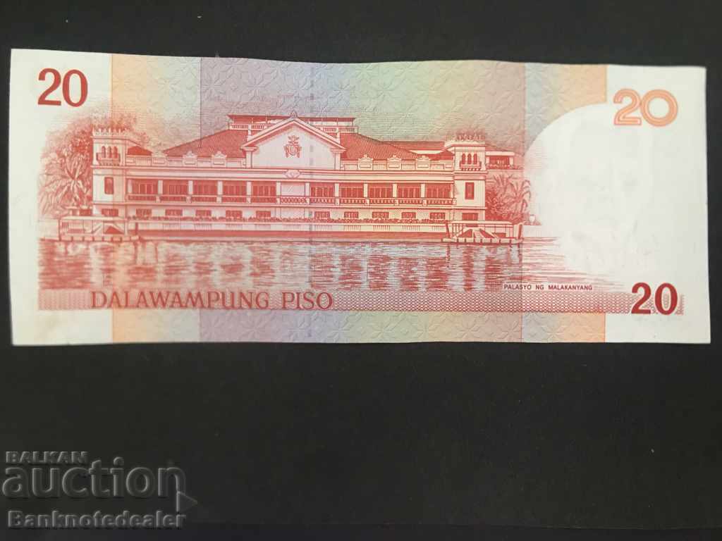 Philippines 20 Piso 1986-94 Pick 170 Ref 4710 with price 7.00 BGN | € 3.58 Philippines 20 Piso 1986-94 Pick 170 Ref 4710 with price 7.00 BGN | € 3.58