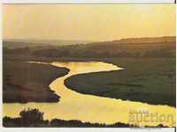 Card Bulgaria Kiten Karaach Râul-apus de soare *