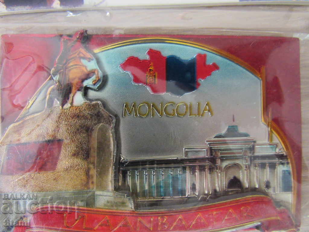 Authentic 3D magnet from Mongolia-series-39 with price 12.50 BGN | € 6.39 Authentic 3D magnet from Mongolia-series-39 with price 12.50 BGN | € 6.39