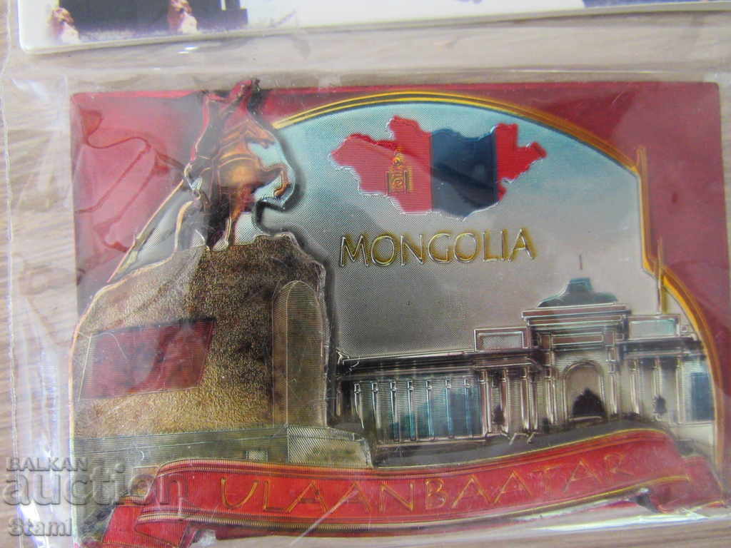 Magnet 3D autentic din Mongolia-serie-39