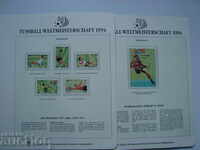 Cambodia 1993 Sports Brands. World first. Football USA 94