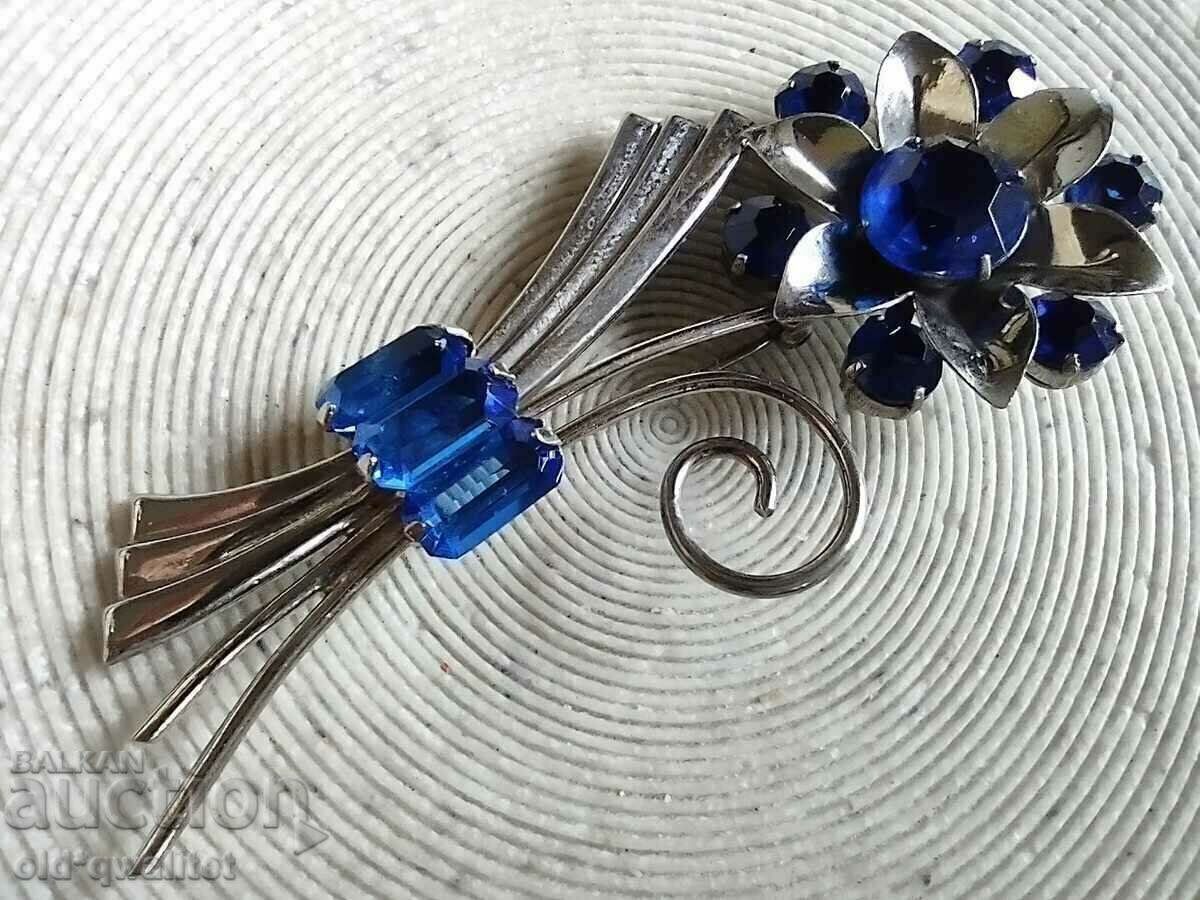 Unique large designer BROOCH, Coro Craft stamps with price 197.00 BGN | € 100.72