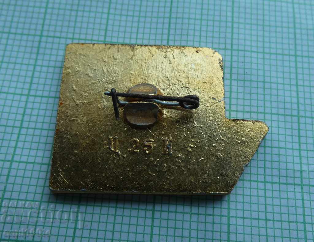 Delivery of Badge - Irkutsk Regional Student Detachment 1987 Delivery of Badge - Irkutsk Regional Student Detachment 1987