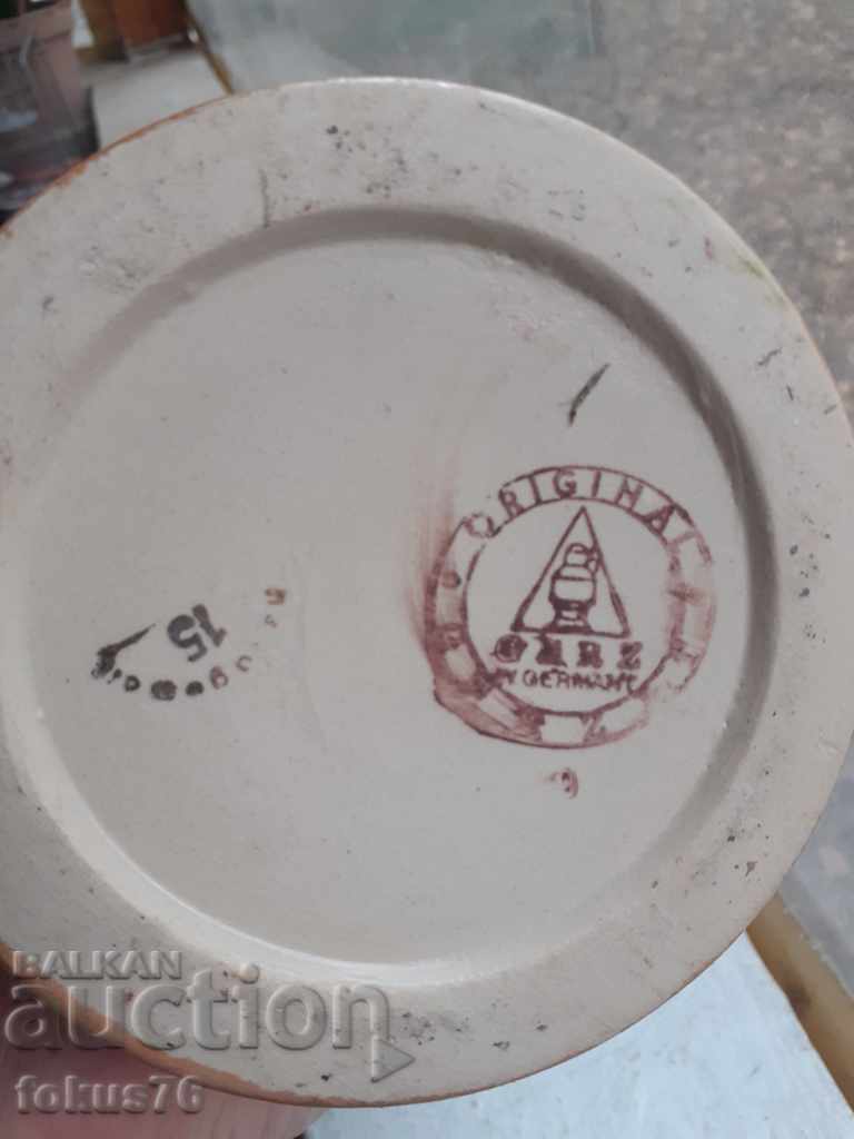 GERZ Germany Large collectible German mug with lid with price 160.00 BGN | € 81.81 GERZ Germany Large collectible German mug with lid with price 160.00 BGN | € 81.81