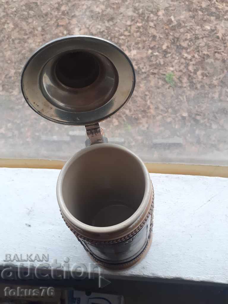 GERZ Germany Large collectible German mug with lid - 5 GERZ Germany Large collectible German mug with lid - 5