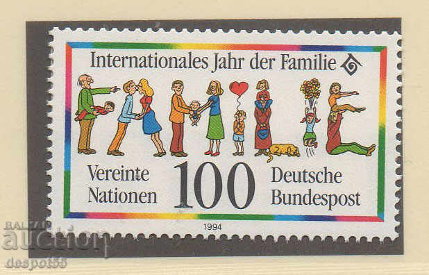 1994. Германия. Международната година на семейството.