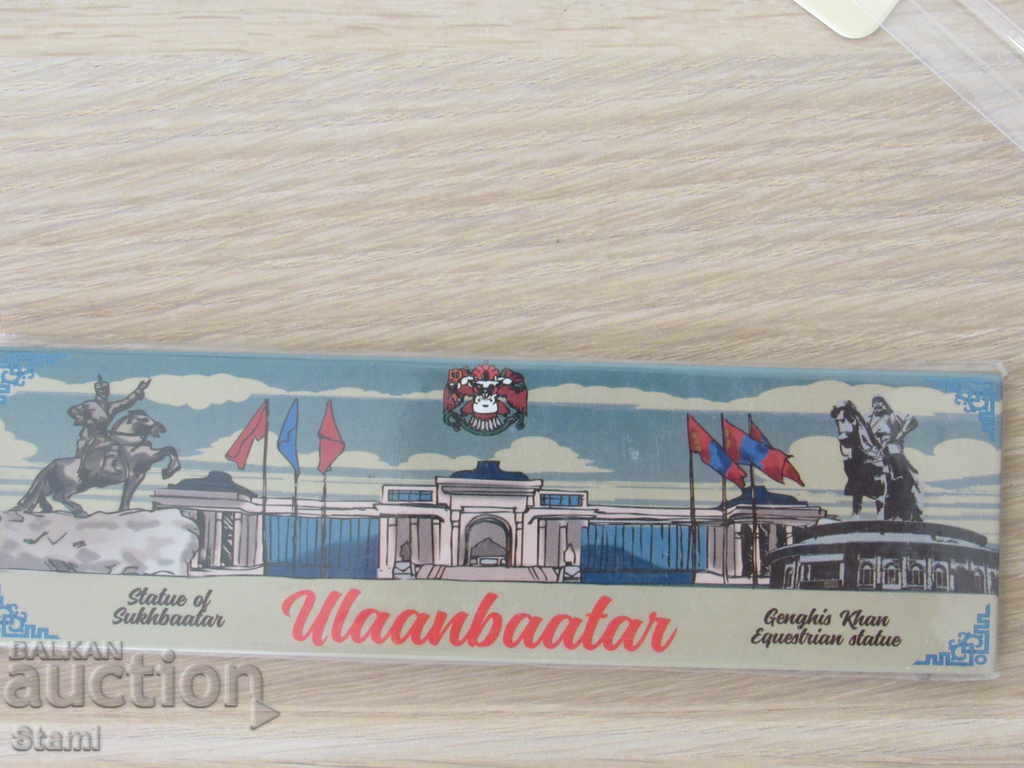 Large metal magnet from Mongolia-series-42 with price 12.50 BGN | € 6.39
