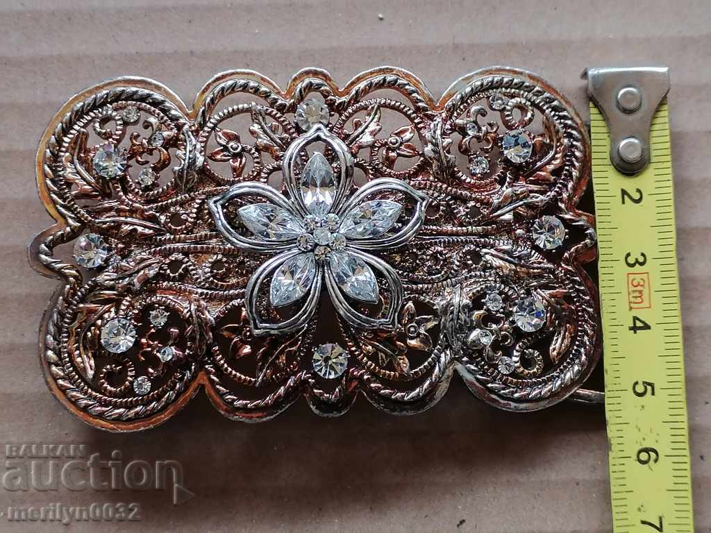 Доставка на Стара тока тип брошка за колан катарама бижу накит Доставка на Стара тока тип брошка за колан катарама бижу накит