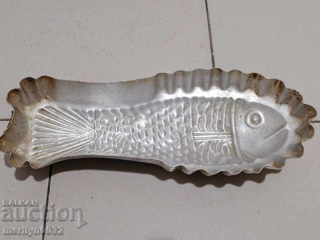 Aluminum vessel in the shape of a fish for a pond USSR 70s with price 39.00 BGN | € 19.94