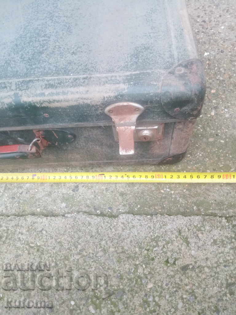 Old Bulgarian suitcase with price 14.99 BGN | € 7.66 Old Bulgarian suitcase with price 14.99 BGN | € 7.66