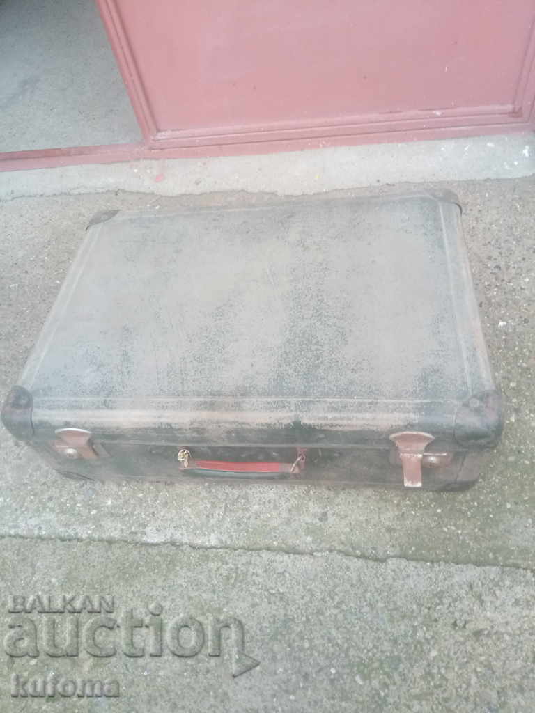 Old Bulgarian suitcase
