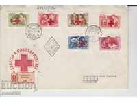 First day Envelope Registered mail
