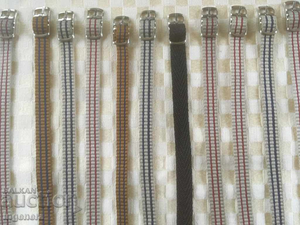 Licitație CUREA CEAS NOUĂ PERLON TEXTIL DAMĂ-20 BUC