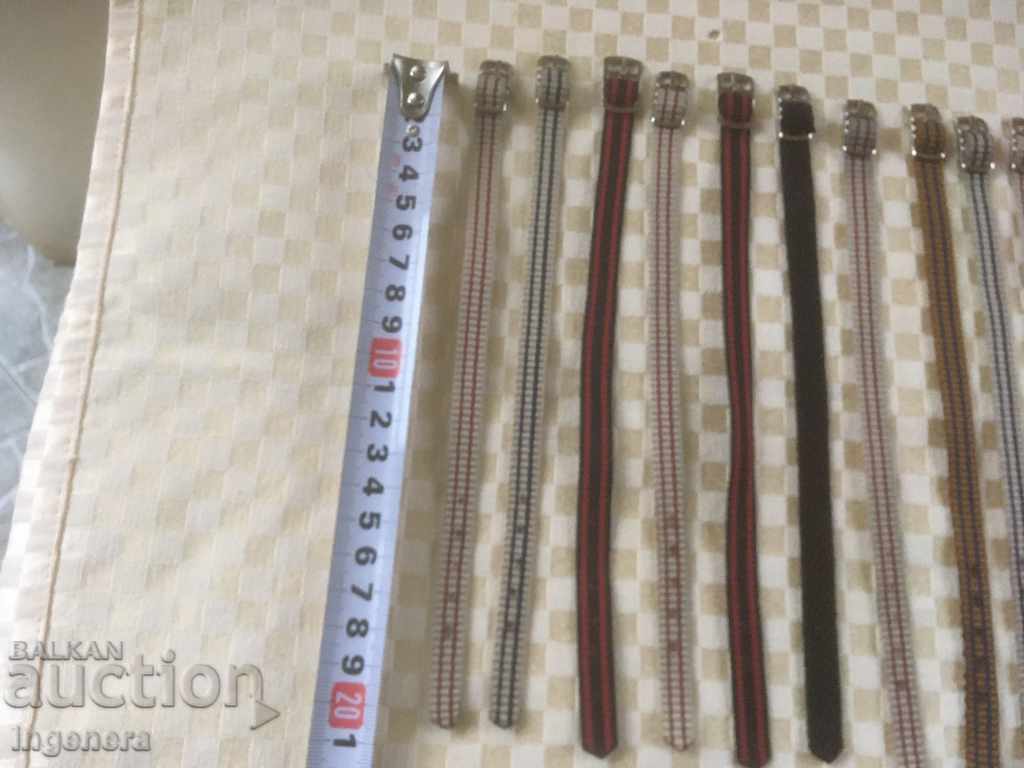 WATCH STRAP NEW PERLON TEXTILES WOMEN'S-20 PCS - 6 WATCH STRAP NEW PERLON TEXTILES WOMEN'S-20 PCS - 6