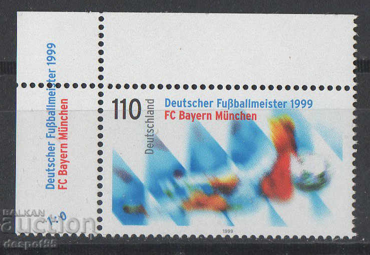 1999. Γερμανία. Bayern Μόναχο - πρωταθλητής ποδοσφαίρου.