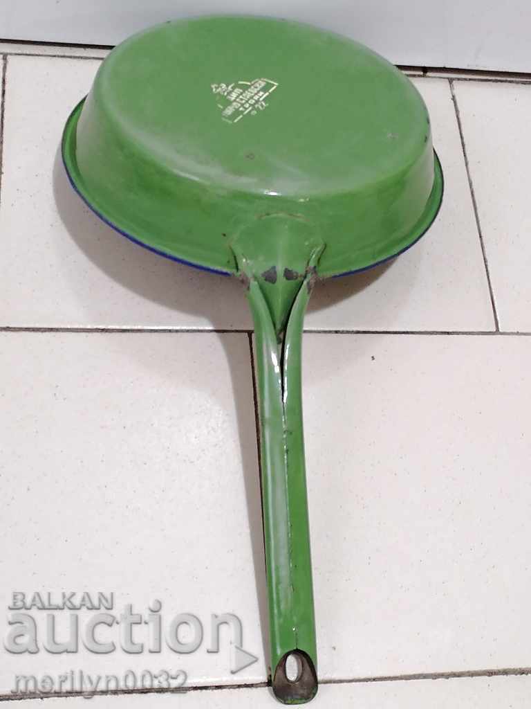 Enameled pan, pan LGB early social - 5 Enameled pan, pan LGB early social - 5