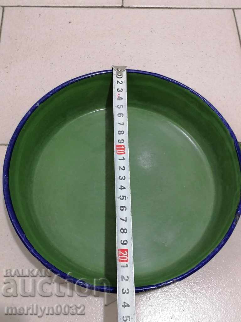 Enameled pan, pan LGB early social - 6 Enameled pan, pan LGB early social - 6