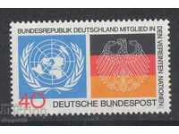1973. GFR. Είσοδος στα Ηνωμένα Έθνη.