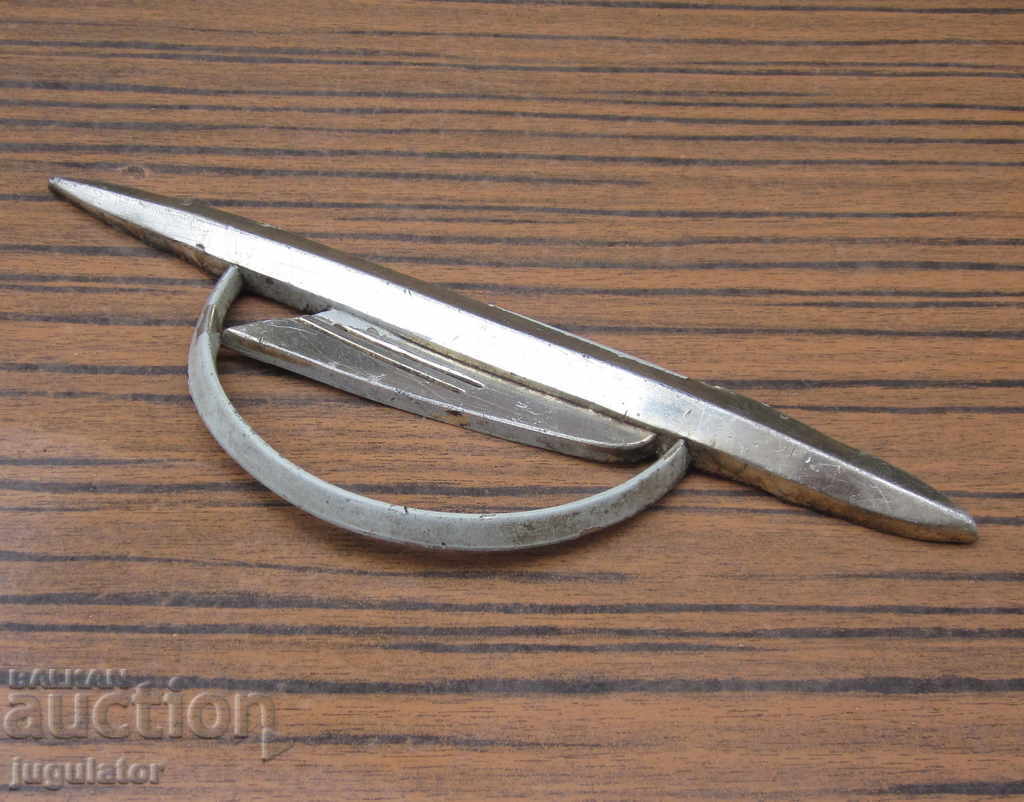 Delivery of old car emblem for retro car Delivery of old car emblem for retro car