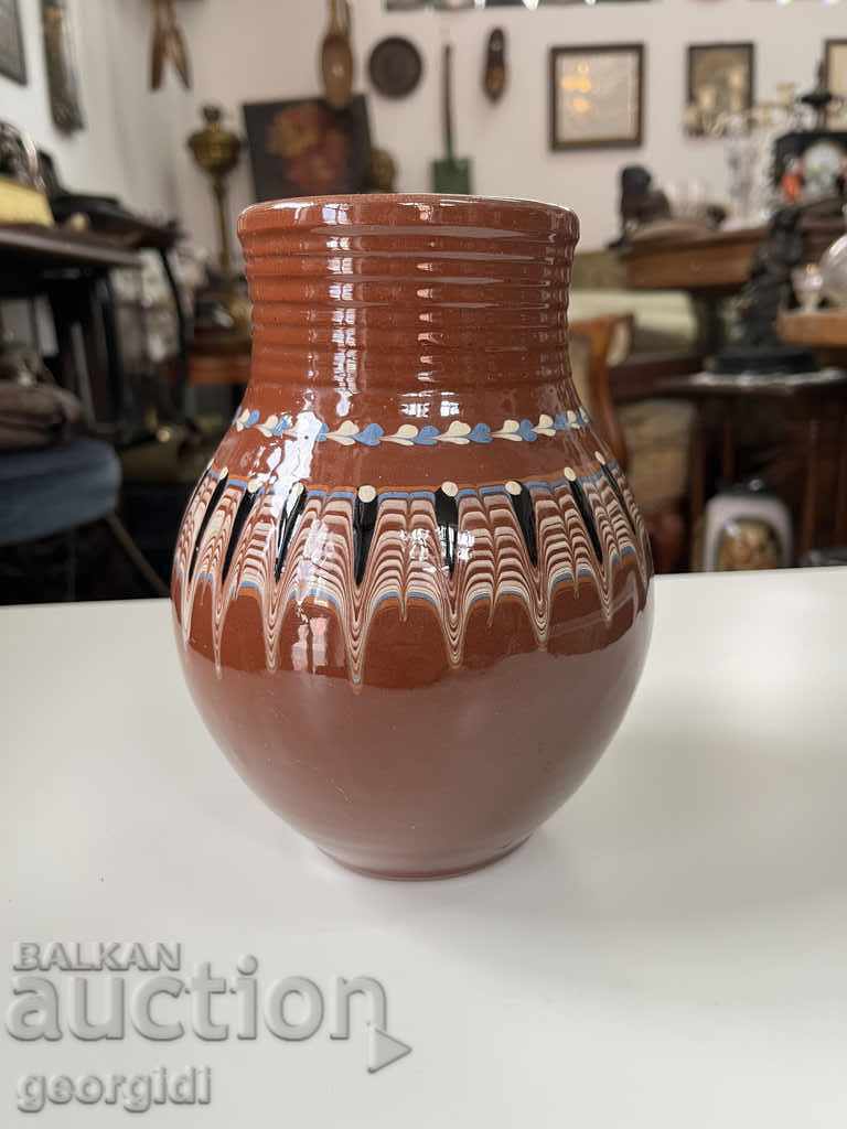 Ceramic household vase №1514