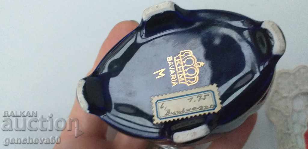 A rare porcelain souvenir with KHM/Bavaria coat-of-arms - 6