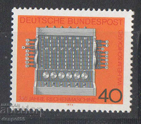 1973. ГФР. 350 г. от изобретяването на сметачната машина.