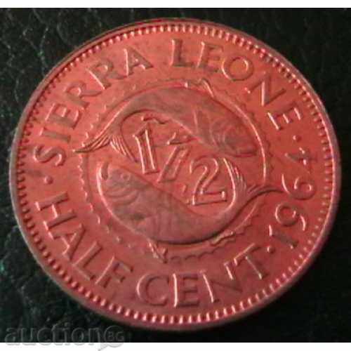 ½ cenți 1964, Sierra Leone