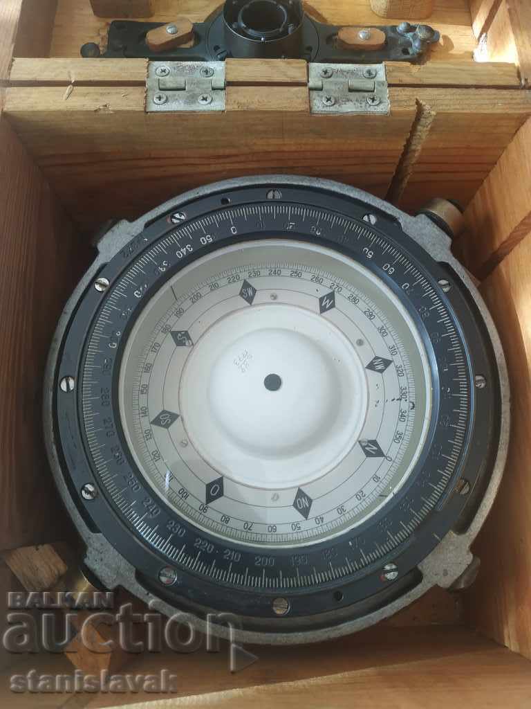 Μαγνητική πυξίδα σε άριστη κατάσταση με εξωτερικό κουτί μεταφοράς - 5 Μαγνητική πυξίδα σε άριστη κατάσταση με εξωτερικό κουτί μεταφοράς - 5