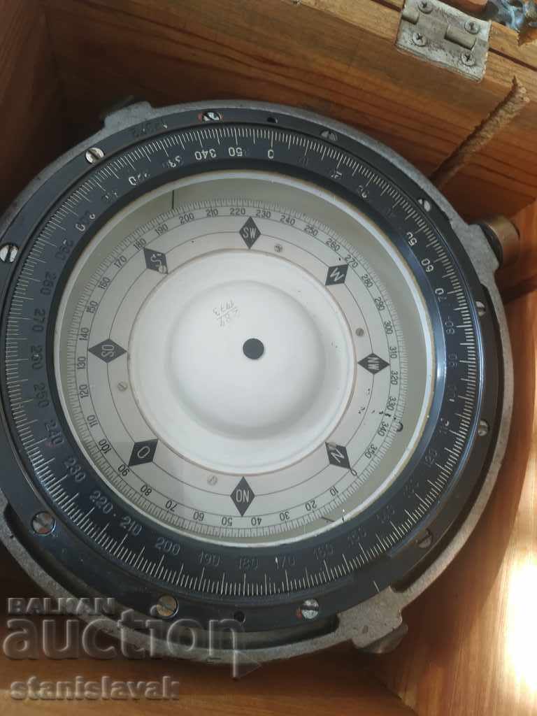 Μαγνητική πυξίδα σε άριστη κατάσταση με εξωτερικό κουτί μεταφοράς - 6 Μαγνητική πυξίδα σε άριστη κατάσταση με εξωτερικό κουτί μεταφοράς - 6