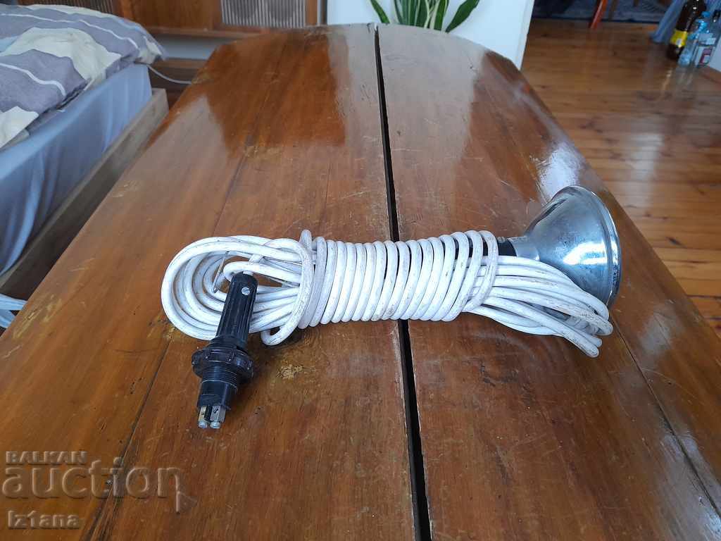 Old removable car lamp