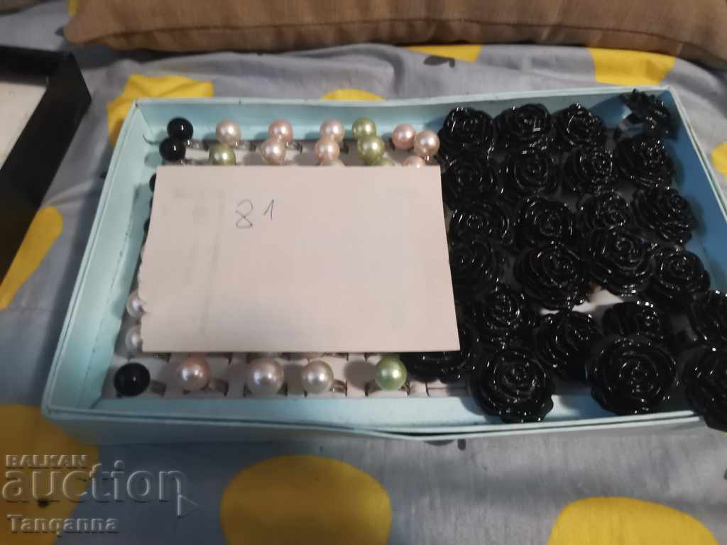 Delivery of 81 rings Delivery of 81 rings