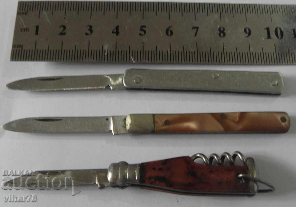 lot of three small pocket legs - 5 lot of three small pocket legs - 5