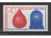 1974. GFR. Opera nobilă a donatorilor de sânge.