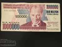 Turkey 1000000 Lirasi 1970 (2002) Pick 213 Ref 0766