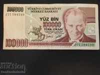 Turkey 100000 Lira 1970-91 Pick 205c Ref 4799