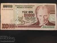 Turkey 100000 Lira 1970-91 Pick 205c Ref 5926