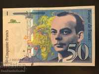France 50 Francs 1994 Pick 157 Ref 8264